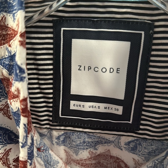 Zipcode short sleeved casual dress shirt - Picture 2 of 2